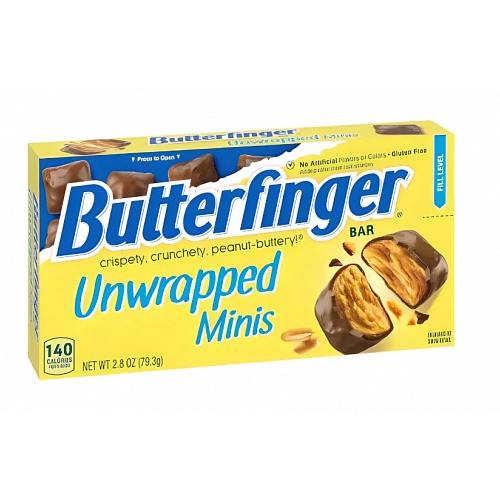 Butterfinger Unwrapped Minis Theatre Box