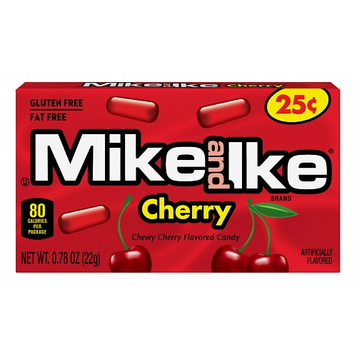 Mike and Ike Cherry Minis