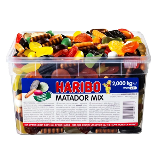 Haribo Matador Mix- 2 Kg.
