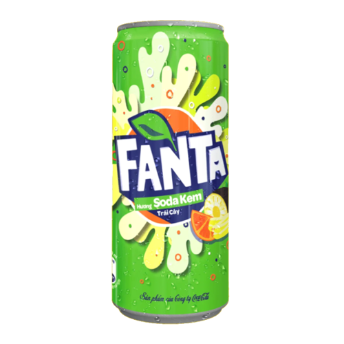Fanta Fruity Cream Soda - Vietnam