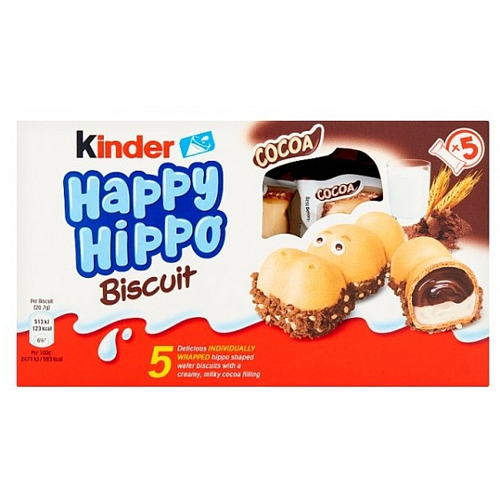 Kinder Happy Hippo Cocoa Cream 5pk