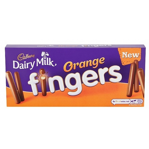 Cadbury Dairy Milk Fingers Orange