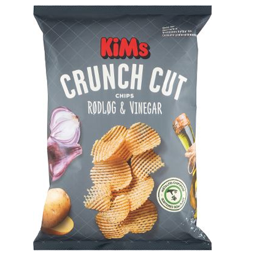 Kims Crunch Cut Rødløg/Vinegar