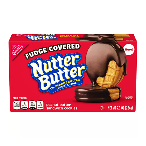 Nabisco Nutter Butter Fudge Covered Cookies