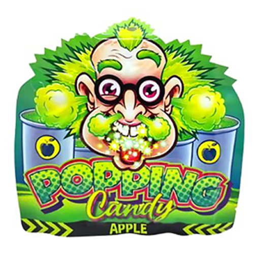Dr. Sour Popping Candy Apple