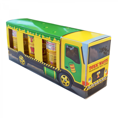 Toxic Waste Yellow Drum 3-Pack Truck - NYHED