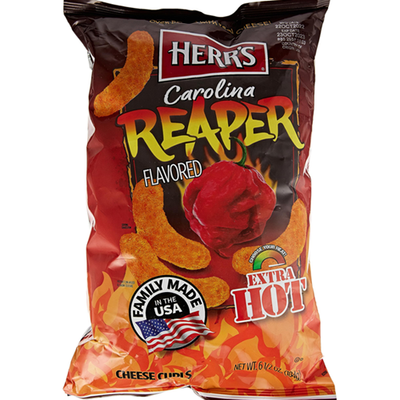Herr's Carolina Reaper Flavored Scorchin' Hot Big Bag