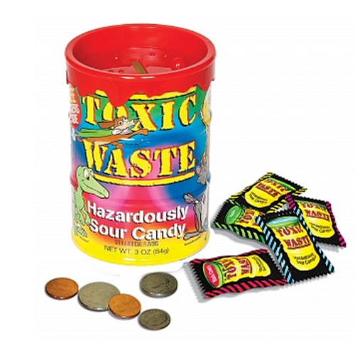 Toxic Waste Tye-Dye Money Box