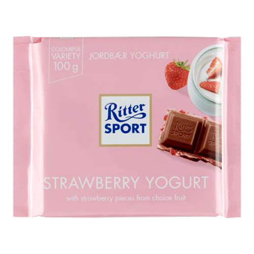 Ritter Sport Jordbær Yoghurt