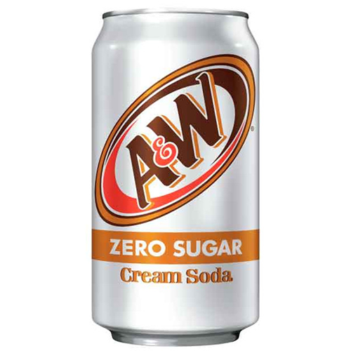 A&W Cream Soda Zero Sugar