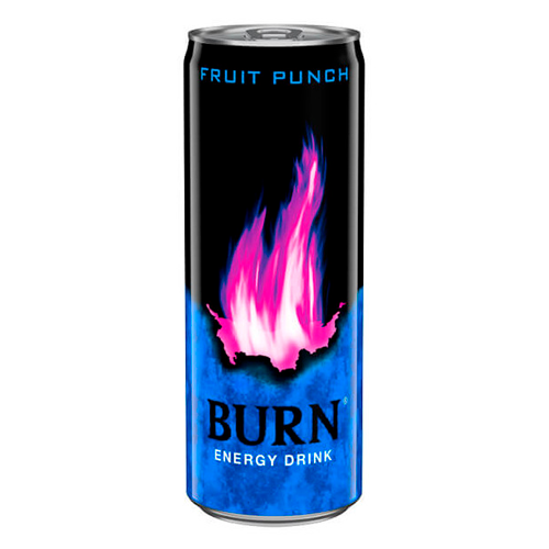 Burn Fruit Punch Energy Drink
