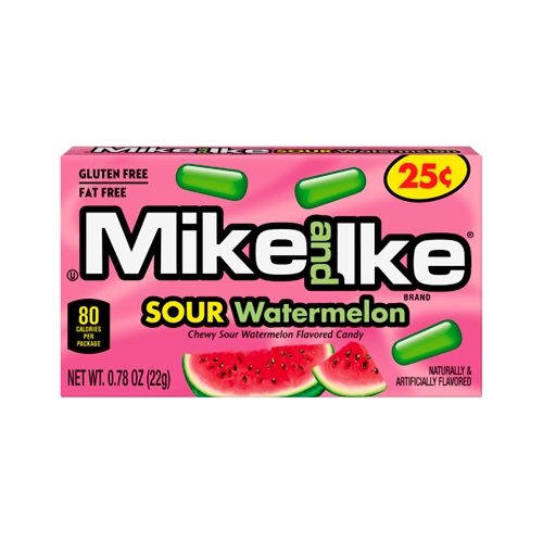 Mike And Ike Sour Watermelon Minis