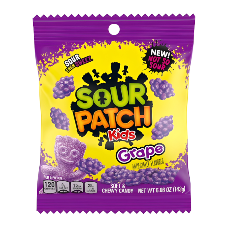 Sour Patch Kids Grape Big Bag
