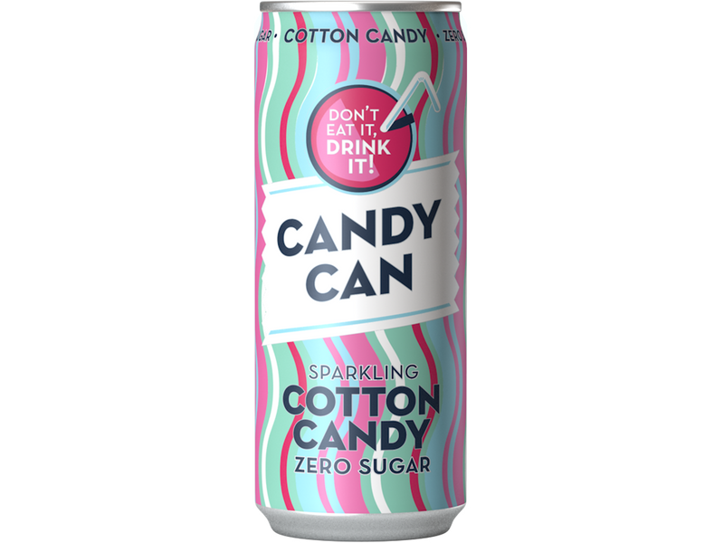 Candy Can Sparkling Cotton Candy Zero Sugar