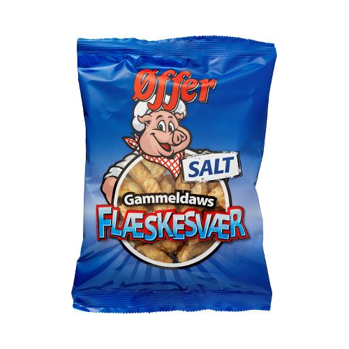 Flæskesvær Øffer Salt - Dato Vare