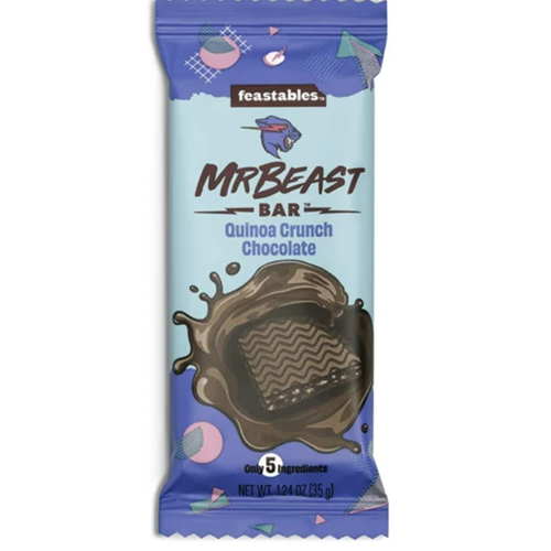 Mr Beast Chocolate with Crispy Quinoa