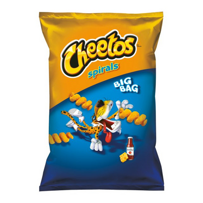 Cheetos Cheese &amp; Ketchup Spirals Big Bag - SlikWorld - Chips & snacks