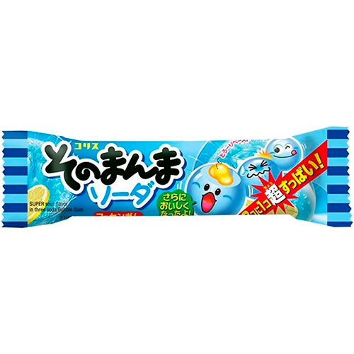 Coris Sonomanma Chewing Gum Soda Japan
