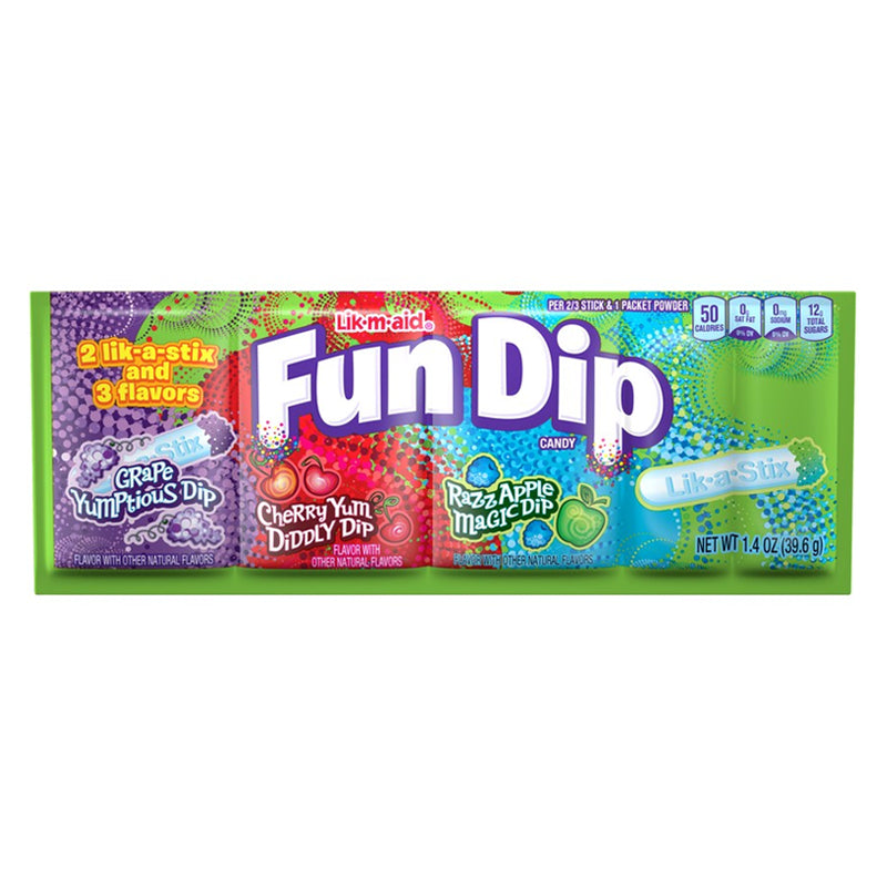 Fun Dip 3 Flavours - SlikWorld - Slik