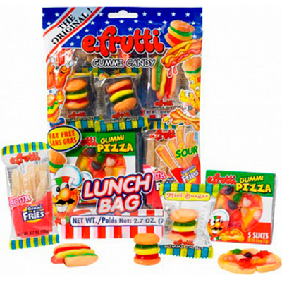 Efrutti Gummi Lunch Bags - SlikWorld - Slik
