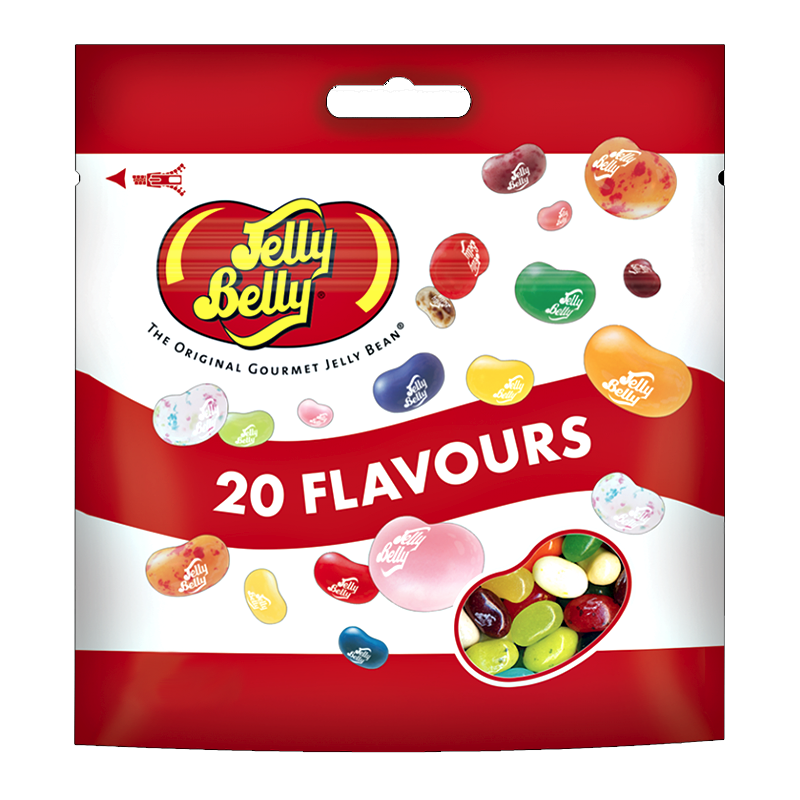 Jelly Belly 20 Flavours - SlikWorld - Slik