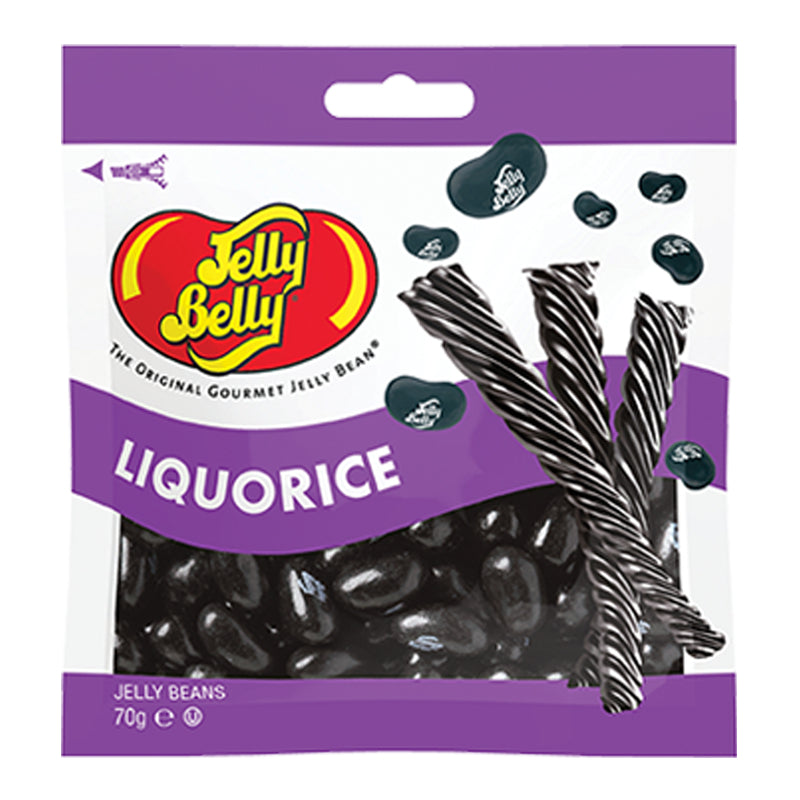 Jelly belly Liquorice - SlikWorld - Slik