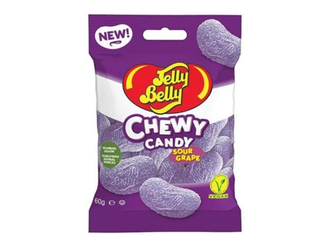 Jelly Belly Chewy Candy Sour Grape