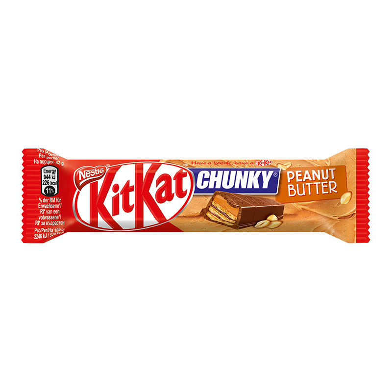 KitKat - Chunky Peanut Butter - SlikWorld - Chokolade