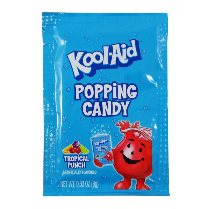 Kool-Aid Popping Candy Pouch Tropical Punch