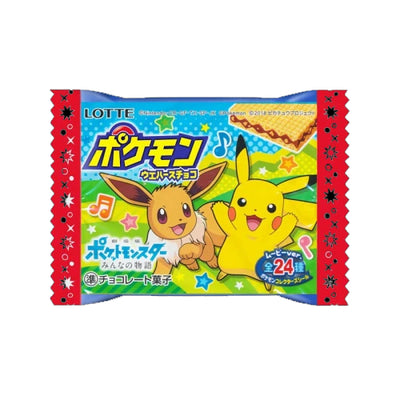 Lotte Pokemon Chocolate Wafer Biscuit - SlikWorld - Slik