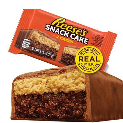 Reese's Snack Cake - 2 Cakes - SlikWorld - Chokolade