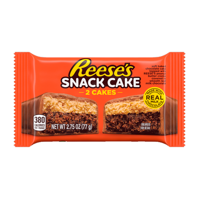 Reese's Snack Cake - 2 Cakes - SlikWorld - Chokolade
