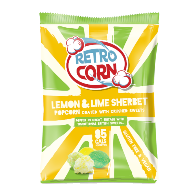 Retrocorn Lemon Lime Sherbet Popcorn