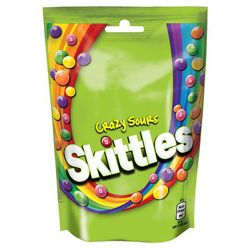 Skittles Crazy Sours Family Size - SlikWorld - Slik