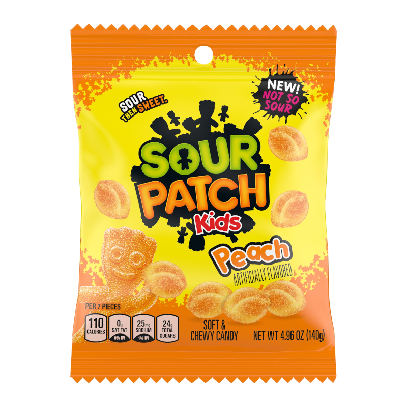 Sour Patch Kids Peach - NYHED!