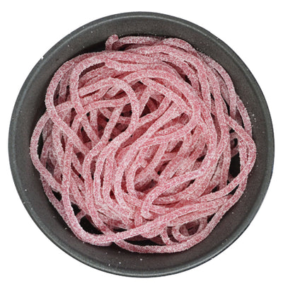 Spaghetti Jordbær - SlikWorld - Slik