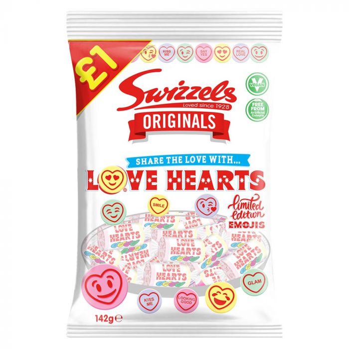 Swizzels Originals Love Hearts - SlikWorld - 