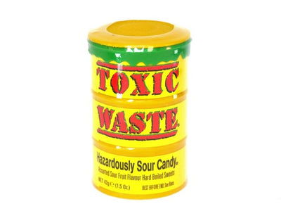 Toxic Waste Yellow Drum Sour Candy - SlikWorld - Slik