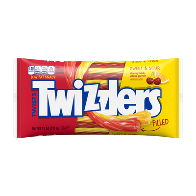 Twizzlers Sweet & Sour Filled Twists - SlikWorld - Slik