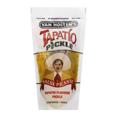 Van Holtens Jumbo Tapatio Pickle In-a-Pouch - SlikWorld - Slik