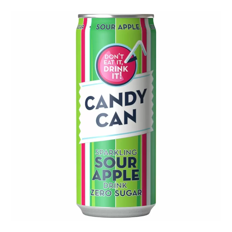 Candy Can Sour Apple Sukkerfri