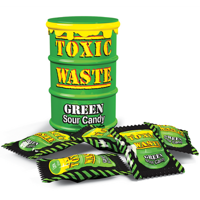 Toxic Waste Green Drum Sour Candy - SlikWorld - Slik