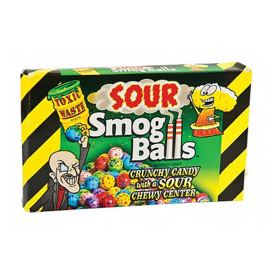 Toxic Waste Sour Smog Balls Theatre Box - SlikWorld - Slik